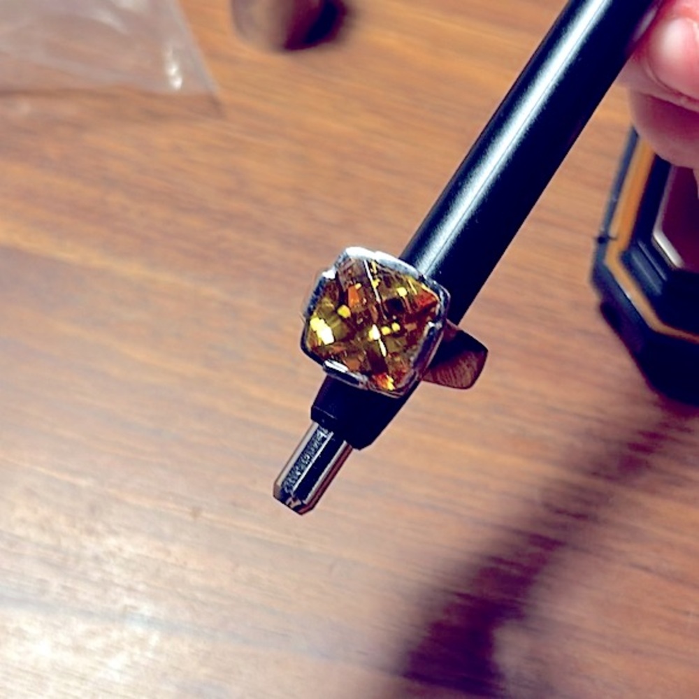 Sterling silver .925 ring with yellow topaz 💍✨ beautiful ring, great gift! 🎁